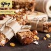 photo with homemade granola bars