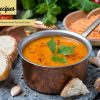 photo with Creamy Mediterranean Red Lentil Soup