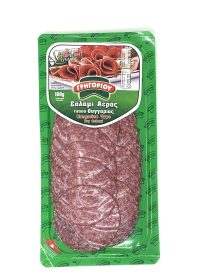 Gregoriou Hungarian Type Dry Salami Sliced 100gr