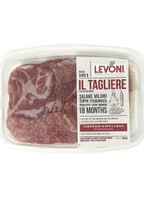Levoni Il Tris 120gr (S. Milano, Coppa Stagionata, Prosciutto Crudo 18M)