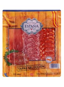 Espana Sobre Surtido Tapas Con Jamon 100gr