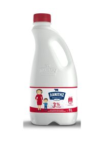 Lanitis Fresh Milk 1L With 3% Fat Content