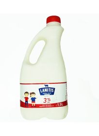 Lanitis Fresh Milk 1.5L With 3% Fat Content