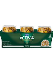 Activia Επιδόρπιο Γιαουρτιού Με Δημητριακά 3Χ200gr