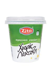 Zita Στραγγιστό Γιαούρτι Χωρίς Λακτόζη 300gr