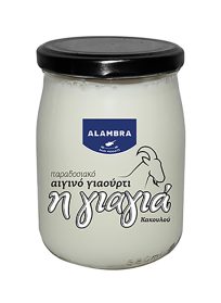 Alambra Γιαούρτι Η Γιαγιά Αιγινο Γυάλινο 500gr
