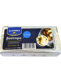 ALAMBRA Βούτυρος Ανάλατος 82% Λιπαρά 250gr