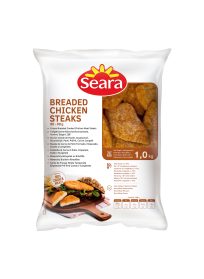 Seara Chicken Steak Breaded Cooked (Stk-01) (10x1Kg in box) (Each)