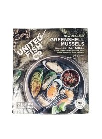 United Mussels Half Shell 25/40 1Kg