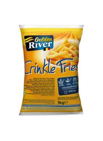 Lutosa Golden River Πατάτες Crinkle Cut (10x1Kg στο κιβώτιο) (Το Καθένα)