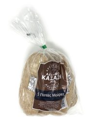 Kazazh 5 Small Wholemeal Pita Bread 250gr