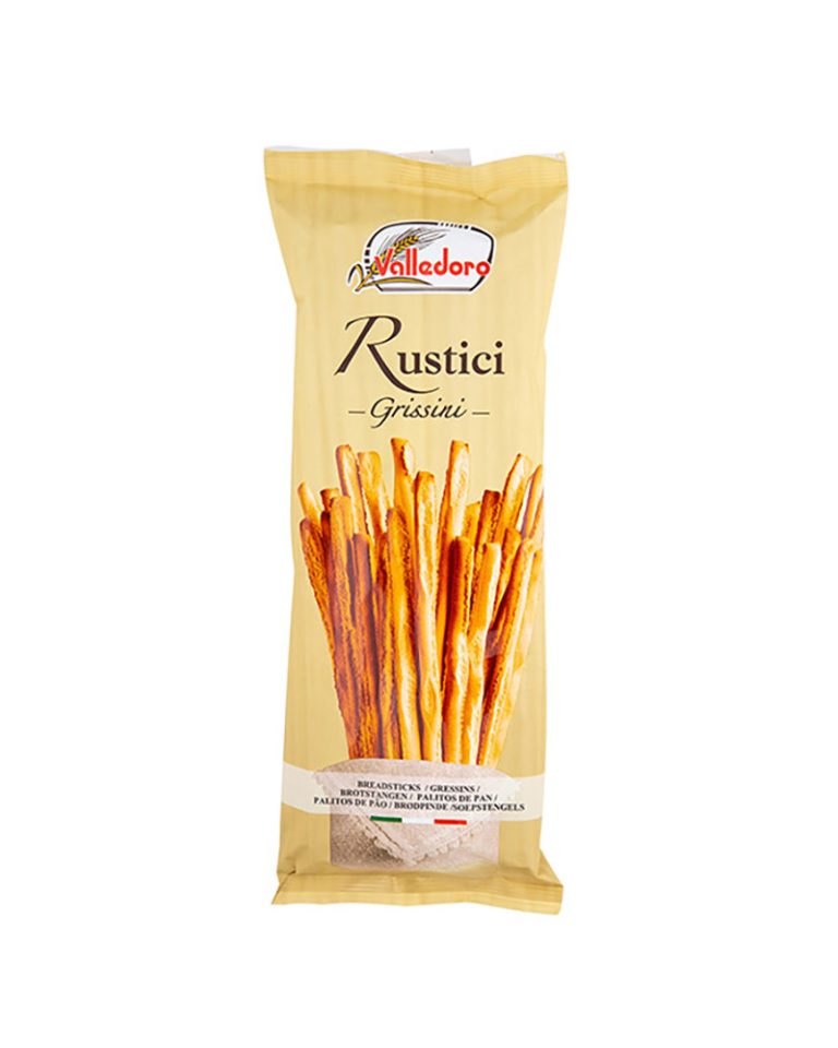 Valledoro Rustici Grissini Breadsticks 100gr Prinos Farm & Deli