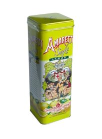 Amaretti Soft Tower Tin Lemon 180gr