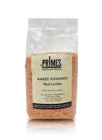 Primes Bio Red Lentils 500gr
