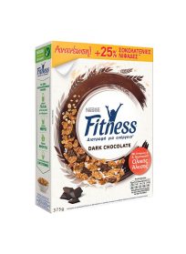 Fitness Δημητριακά Με Μαύρη Σοκολάτα 375gr