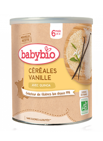 Babybio Organic Δημητριακά Με Βανίλια 220gr