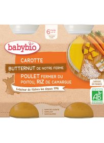 Babybio Organic Sweet Corn and Chicken Puree 200gr