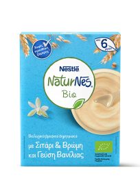 Nestle Naturnes Bio Wheat/Oat/Vanilla 200gr