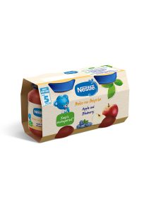 Nestle Apple Blueberry 2X125gr