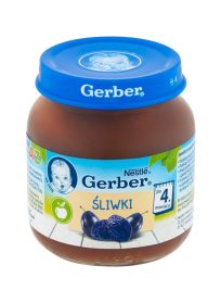 Nestle Gerber Δαμάσκηνα 4+ Μηνών 125gr