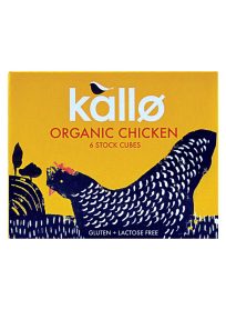 Kallo Organic Cubes Chicken 66gr