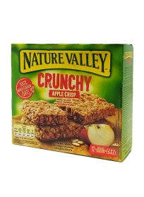 Nature Valley Crunchy Μπάρες Μουσλι Με Μήλο 6×2 42gr