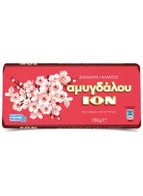 ION Milk Chocolate With Whole Almonds 100gr