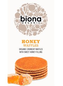 Biona Organic Honey Waffles 175gr
