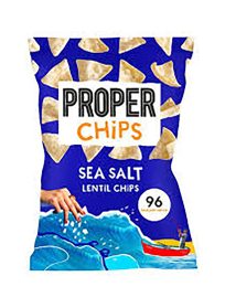 Proper Sea Salt Lentil Chips 85gr