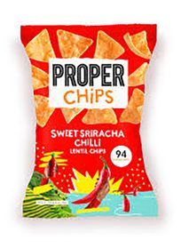 Proper Weet Spiracha Chilli Lentil Chips 85gr
