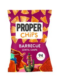 Proper Barbecue Lentil Chips 85gr