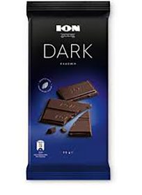 ION Κλασική Μαύρη Σοκολάτα 90gr