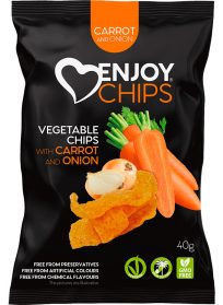 Enjoy Chips Carrot and Onion 40gr