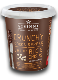 Sisinni Κρέμα Κακάο Με Νιφάδες Ρυζιού 400gr
