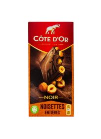 Cote D`Or Μαύρη Σοκολάτα Με Ολόκληρα Φουντούκια 180gr