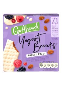 Go Ahead Μπισκότα Με Επικάλυψη Γιαουρτιού and Γέμιση Φρούτα Του Δάσους 5X35.5gr