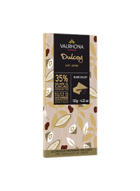 Valrhona Dulcey 35 % Crunchy Bar 120gr