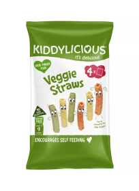 Kiddylicious Veggie Straws Multi 4X12gr (48gr)