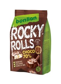 Benlian Rocky Rolls Choco 70% Rice Cakes 70gr