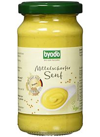 Byodo Organic Medium Hot Mustard 200ml