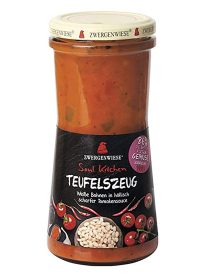 Zwergenwiese Σάλτσα Με Λαχανικά Και Λευκά Φασόλια 420gr