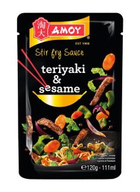 Amoy Stw Teriaki and T/Sesame Sause 120gr