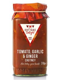 Cottage Delight Tomato,Garlic and Ginger Chutney 310gr
