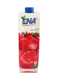 Ena United Fruits Χυμός Ρόδι and Βατόμουρο 1L
