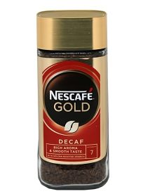 Nescafe Καφές Στιγμιαίος Gold Decaf - Χωρίς Καφεΐνη 100gr