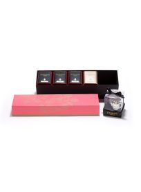 Dammann Gift Set - Conffret Promenade Rose 4 Btes 30gr + 1 Infuseur