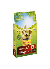 Purina Friskies Nutri Soft Ξηρή Τροφή Για Σκύλους Με Βοδινό 1.5Kg
