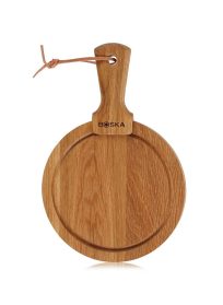 Boska Serving Board Round Friends S Oak Wood 6.3 In (16 Cm)