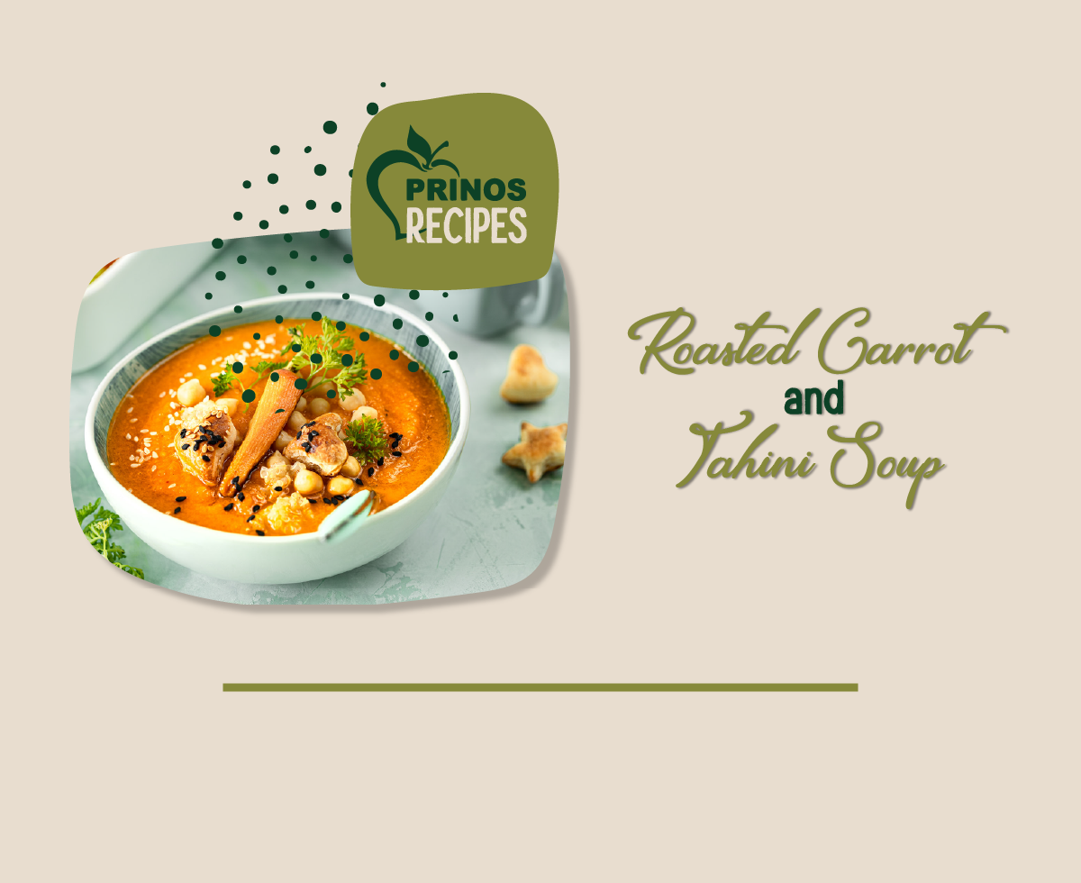 Roasted Carrot & Tahini Soup