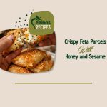 Crispy feta parcels with honey & sesame